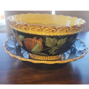 Dinnerware “Raymond Waiteds Pompeii “ collection  Large Serving Bowl & Lg Plate